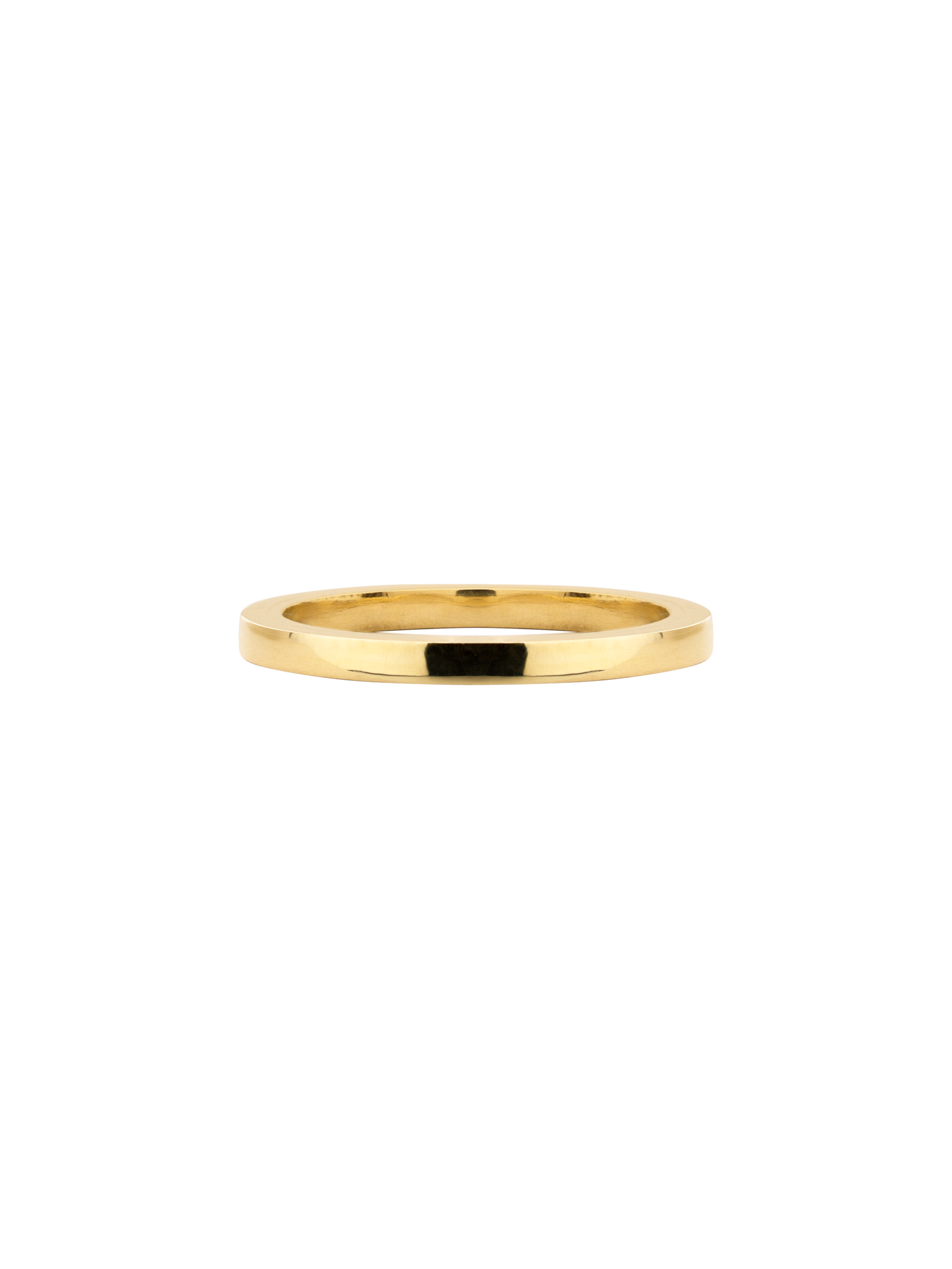 Charlotte gold ring polished